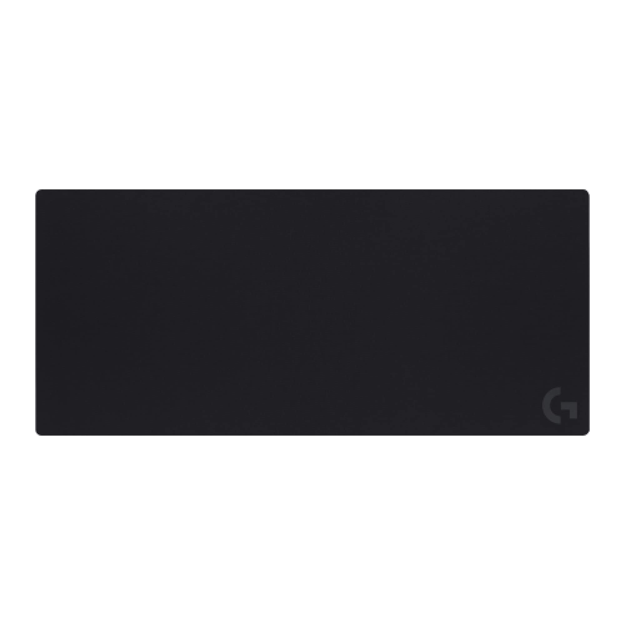 Logitech G840 XL Cloth Gaming Mouse Pad - Extra Large Thin 0.12 Inch Mousepad with Non-Slip Rubber Base & Precision Surface - Black - Perfect for PC, Laptop, Esports & Office Workstations