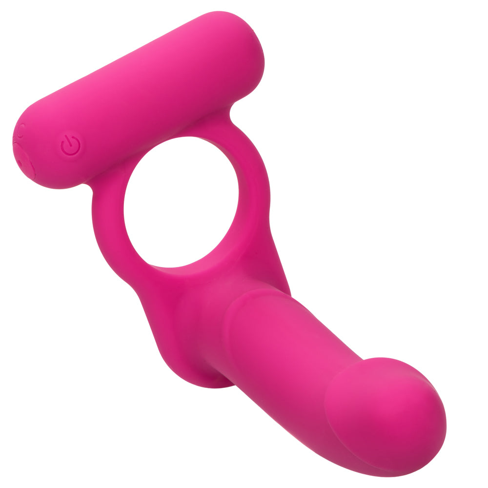 Rechargeable Vibrating Silicone Cock Ring for Men - Double Diver Design for Enhanced Pleasure - Perfect for Couples Play & Solo Use