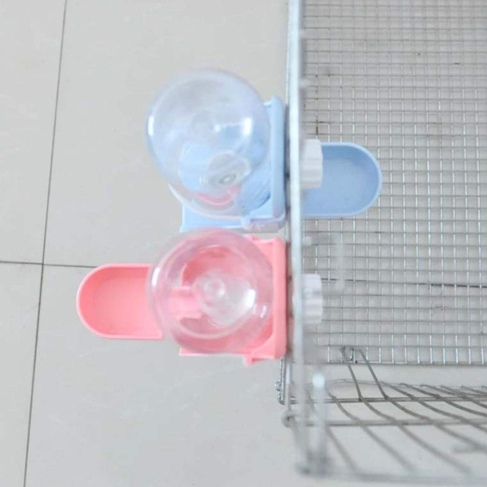 Automatic Pet Water Bottle - Gravity Feeder for Dogs, Cats & Hamsters - Home & Travel Use