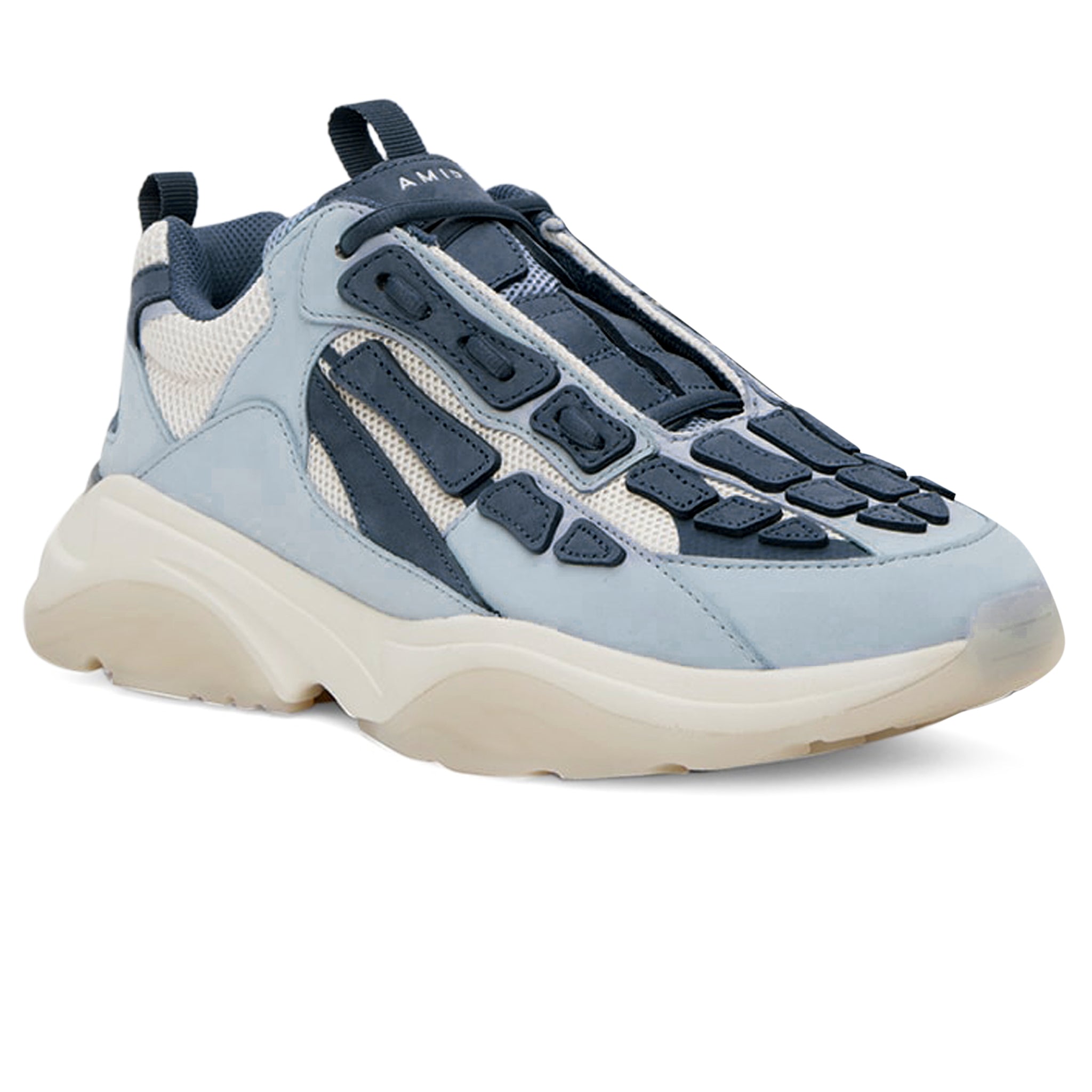 Amiri Bone Runner Baby Blue Sneakers for Men - Stylish Luxury Casual Shoes for Everyday Wear & Street Fashion
