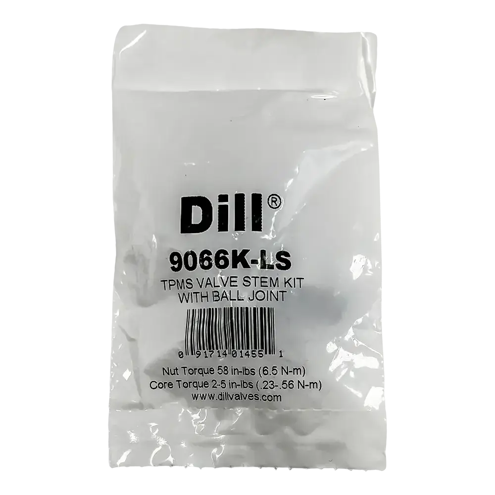 Dill 9066K LS Valve Stem Service Kit with Ball Joint for Schrader Alpha - Perfect for Tire Repair & Automotive Maintenance