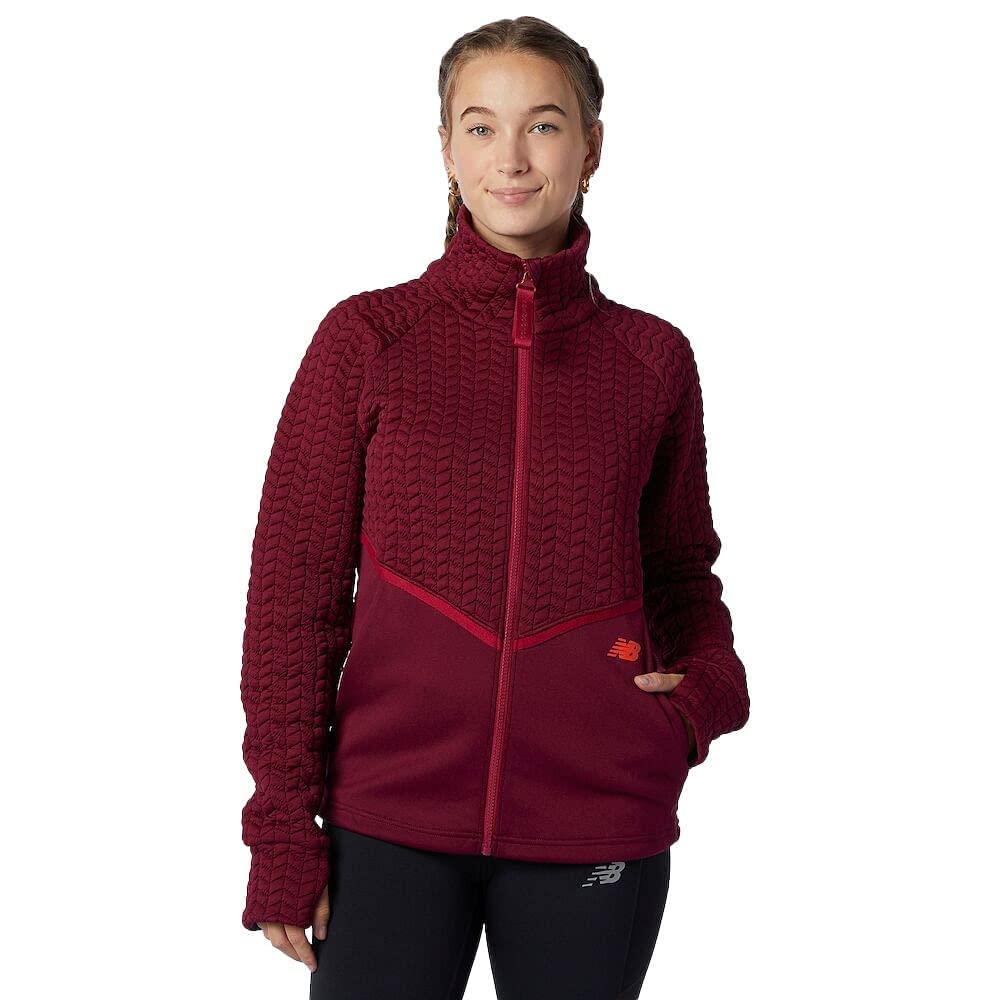 New Balance Women's NB Heat Loft Athletic Jacket - Lightweight Running Jacket for Outdoor Workouts & Cold Weather Training - Perfect for Jogging, Hiking & Gym