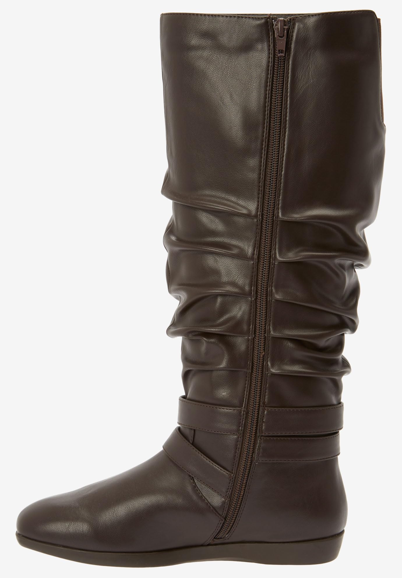 Comfortview Women's Wide Width The Arya Wide Calf Boot - Stylish & Comfortable Winter Boots for Wide Feet - Perfect for Cold Weather, Snow, and Outdoor Activities