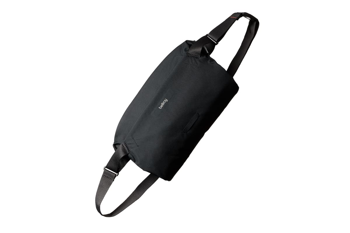 Bellroy Lite Sling - Lightweight Crossbody Bag for Men & Women | Water-Resistant Travel Sling Pack | Perfect for Hiking, Commuting & Everyday Carry (Black)