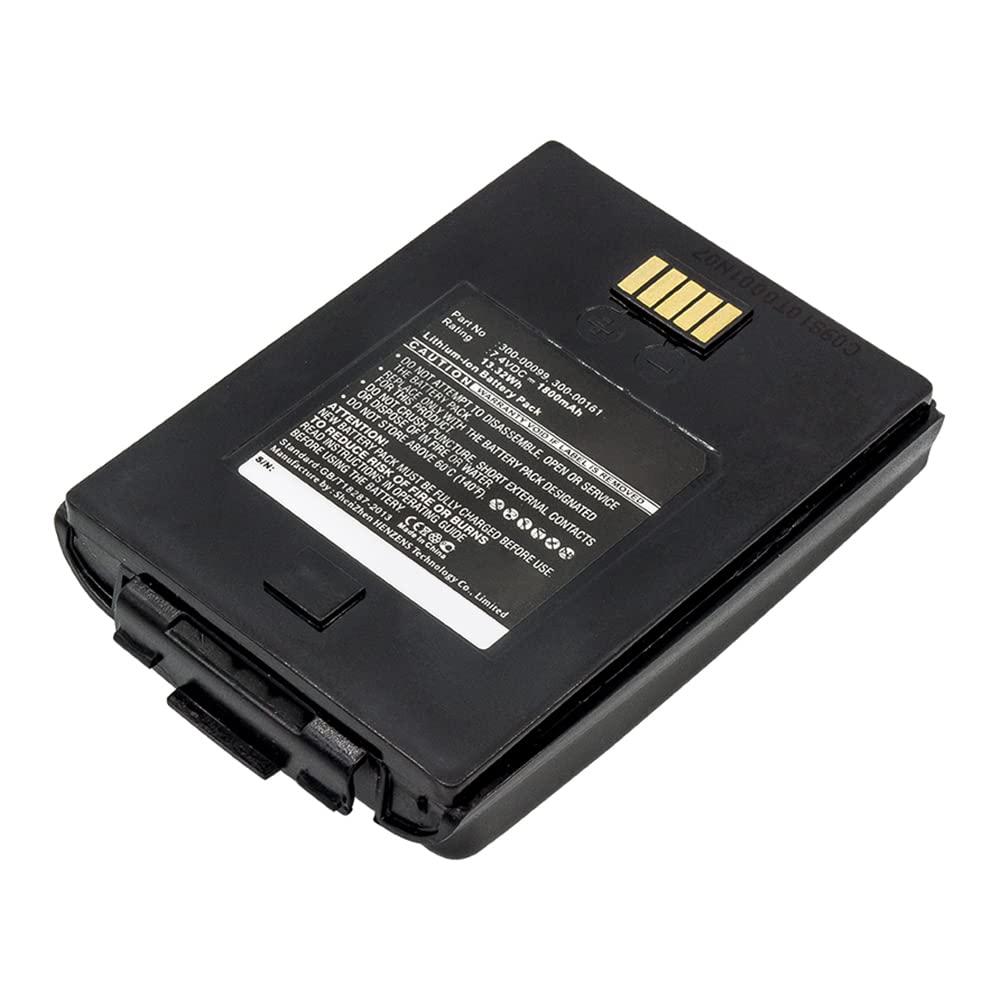 Synergy Digital 2-Way Radio Battery - 1800mAh Li-ion 7.4V Replacement for Simoco-Sepura 300-00099 & 300-00001 | High Capacity Walkie Talkie Battery for Security, Construction & Emergency Communication