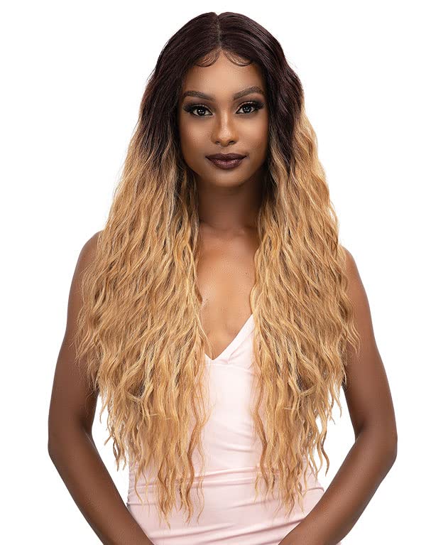 13x6 Lace Front Wig - Janet Collection Bailey in Caramel for Daily Wear & Styling