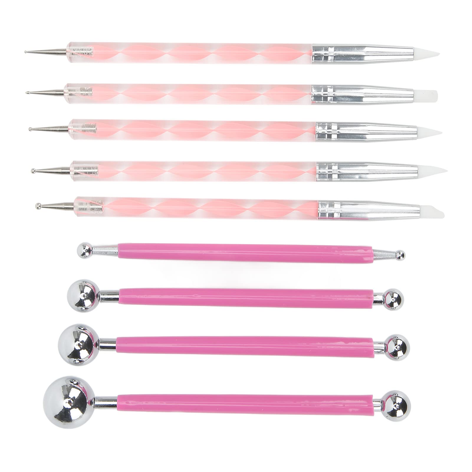 Premium Multidimensional Ceramic Tool Set - 12-Piece DIY Clay Sculpting Kit with Anti-Rust Coating for Pottery, Ceramic Art & Nail Art | Professional Clay Modeling Tools for Artists, Crafters & Manicurists