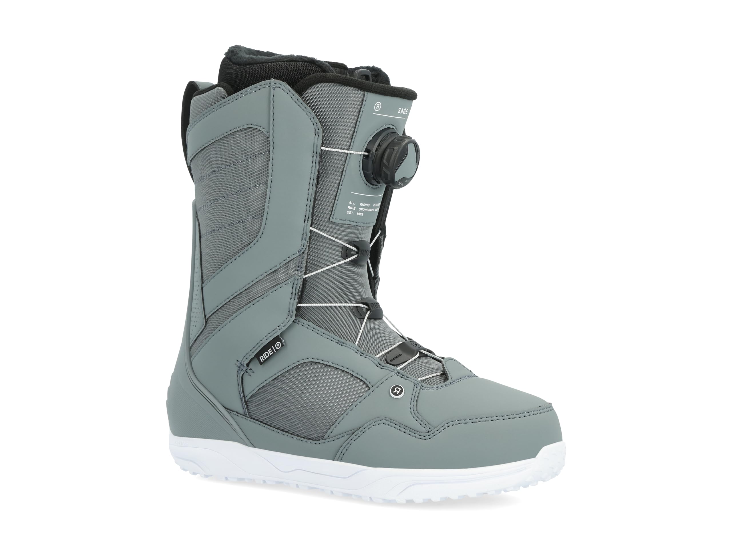 Ride Sage Women's Snowboard Boots - Comfortable & Durable for All-Mountain Riding - Perfect for Freestyle, Powder & Park Performance