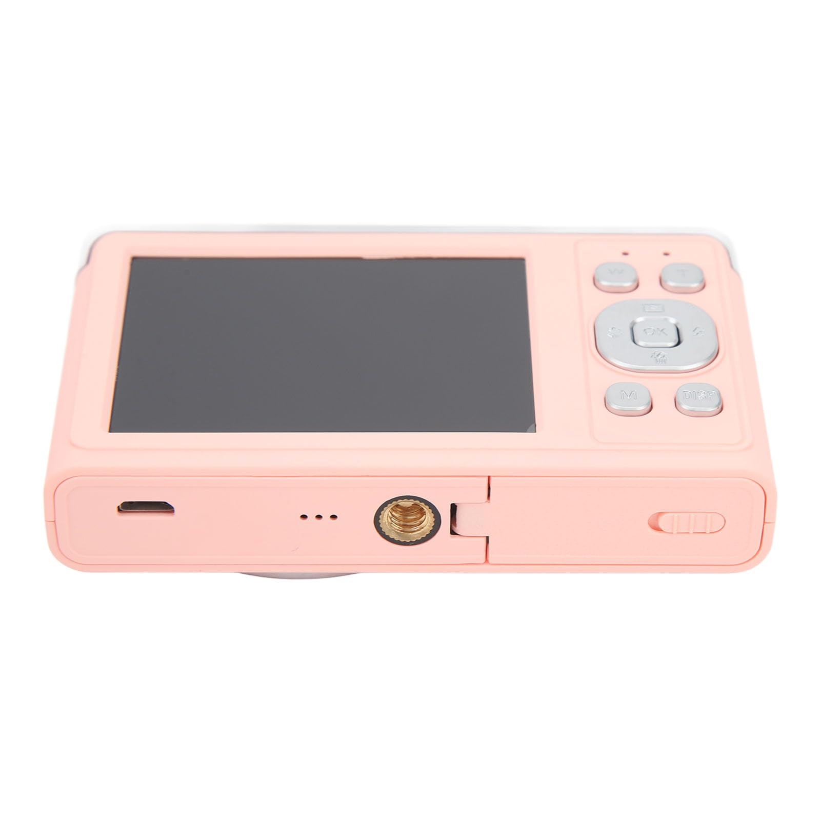 2.88in IPS Screen 50MP 4K Digital Camera with 16X Digital Zoom - Compact HD Vlogging Camera for YouTube, Travel Photography, and Outdoor Adventures (Rose Pink)