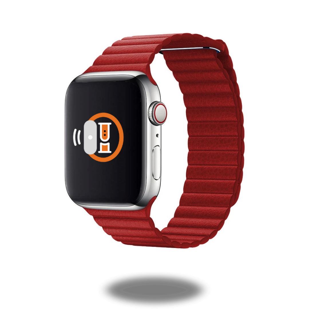 Premium Genuine Leather Watch Bands - Adjustable Replacement Straps for Apple Watch & Smartwatches - Perfect for Work, Gym & Everyday Wear