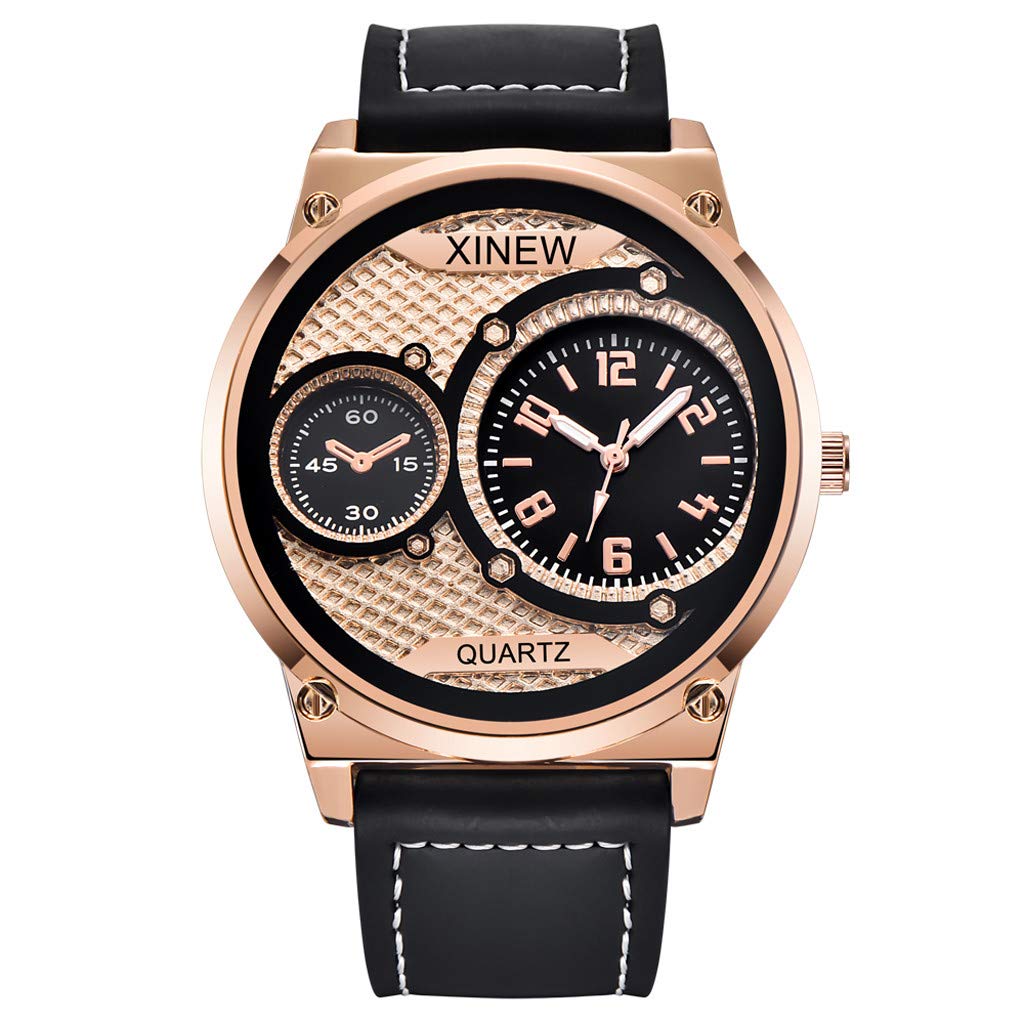Luxury Business Watches for Men - Fashion Quartz Analog & Digital Timepiece - Perfect for Office, Formal Events & Everyday Wear