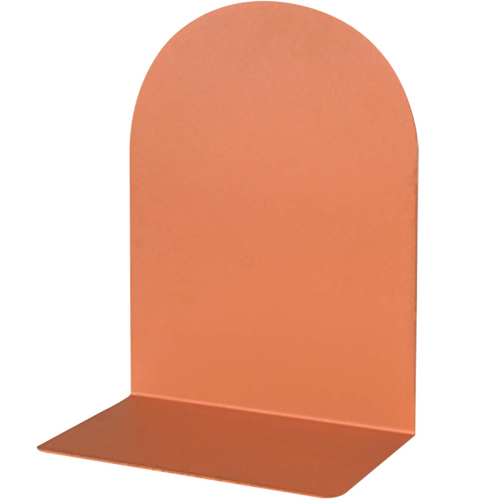 Metal Wall Shelf Organizer - Wall-Mounted Arch Storage Shelf for Living Room, Bedroom, Bathroom, Kitchen, Office & Hotel Decor | Space-Saving Display Solution (Orange, Large)