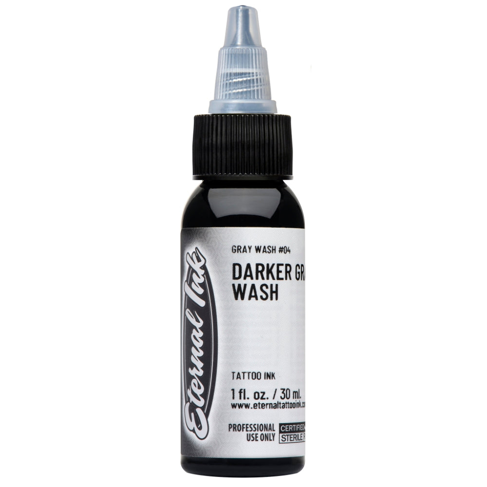 Eternal Ink Eternal Gray Wash Set - Professional Tattoo Ink for Artists | Perfect for Realistic Shading & Tattoo Art | Studio & Home Use