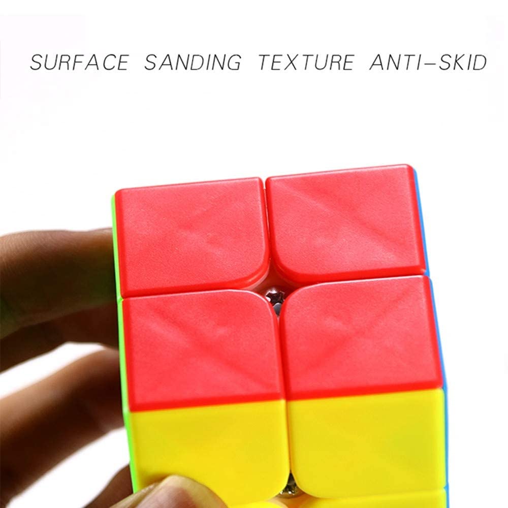 D ETRNAL Magic Cube Puzzle Toy for Kids - Multicolor Brain Teaser Game for Learning & Fun - Perfect for Gifts, Classroom, and Family Game Night