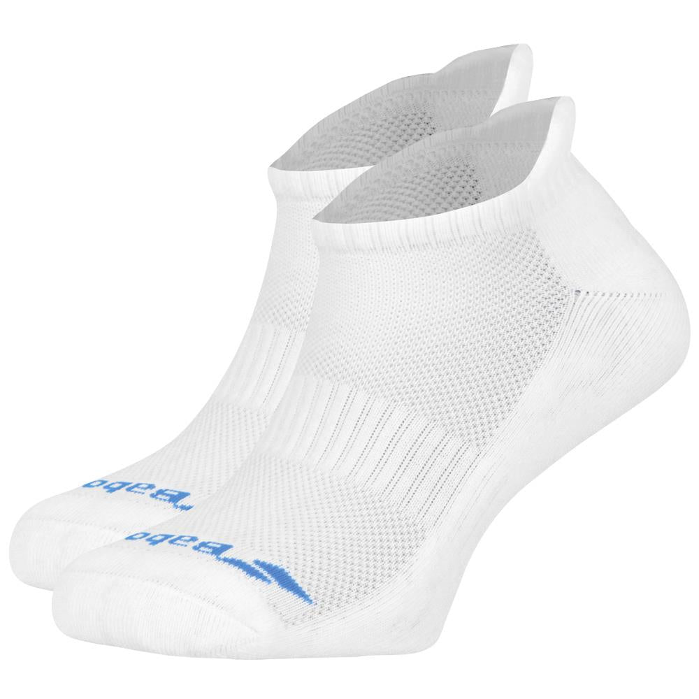 Babolat Women's Invisible 2-Pack No-Show Socks White - Perfect for Tennis, Running & Casual Wear