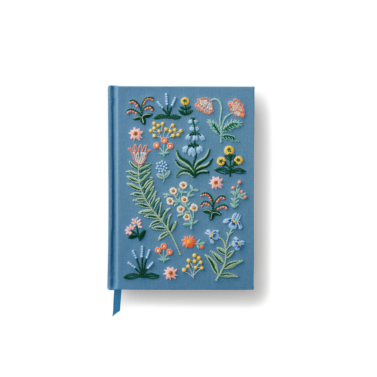 Handmade Embroidered Fabric Journal Notebook - Floral Design Writing Diary for Women & Teens - Perfect for Journaling, Sketching & Gift Giving
