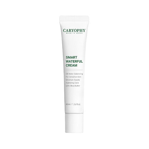 CARYOPHY Smart Waterful Hydrating Face Cream 40ml - Moisturizing & Nourishing for Dry Skin - Perfect for Daily Skincare Routine & Night Care