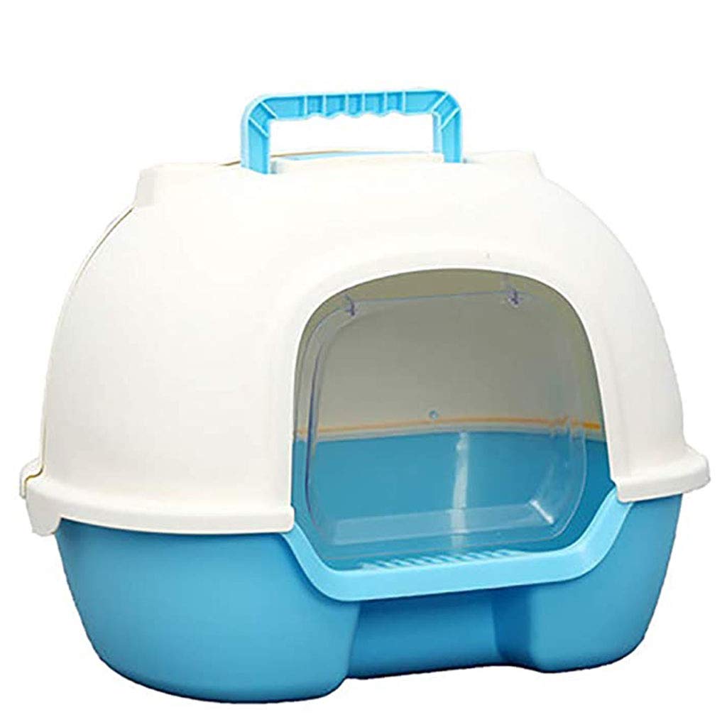 Self-Cleaning Cat Litter Box for Large Cats - High Sided Design Reduces Litter Tracking | Perfect for Multi-Cat Homes & Small Apartments