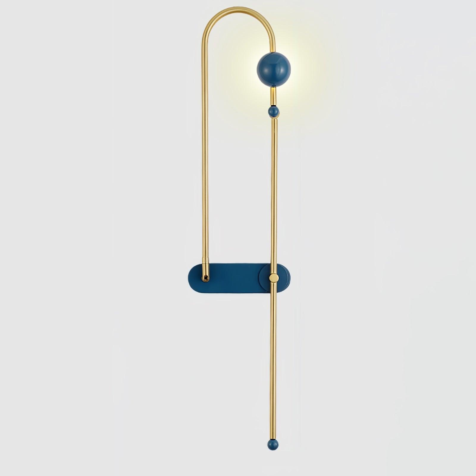 Modern LED Wall Sconce Light - Energy Efficient Plug-in Wall Lamp for Bedroom, Living Room, and Hallway Lighting - Perfect for Ambient and Accent Lighting