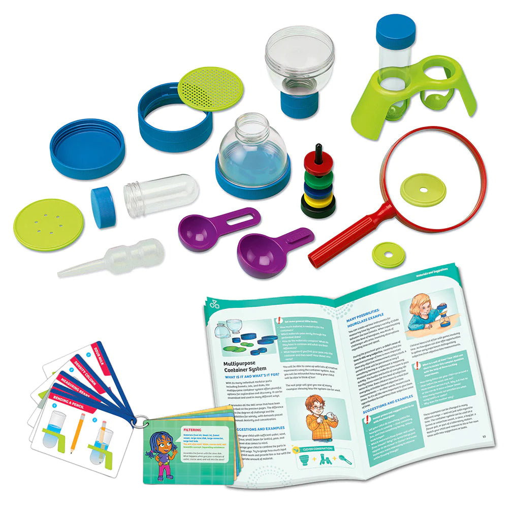 Kids First Science Laboratory Kit - STEM Educational Toys for Children - Fun Science Experiments for Home & Classroom Learning