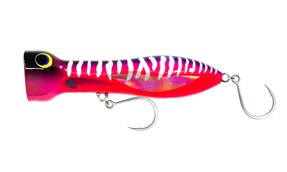 Chug Norris 180 Popper 180mm Fishing Lure - Topwater Bass Fishing Bait for Freshwater & Saltwater Anglers