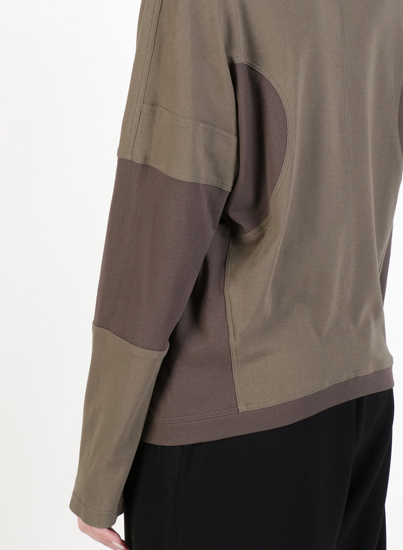 Soft Cotton Felt Combination Panel T-Shirt for Men & Women | Comfortable Casual Wear for Everyday Outfits, Work, and Weekend Relaxation