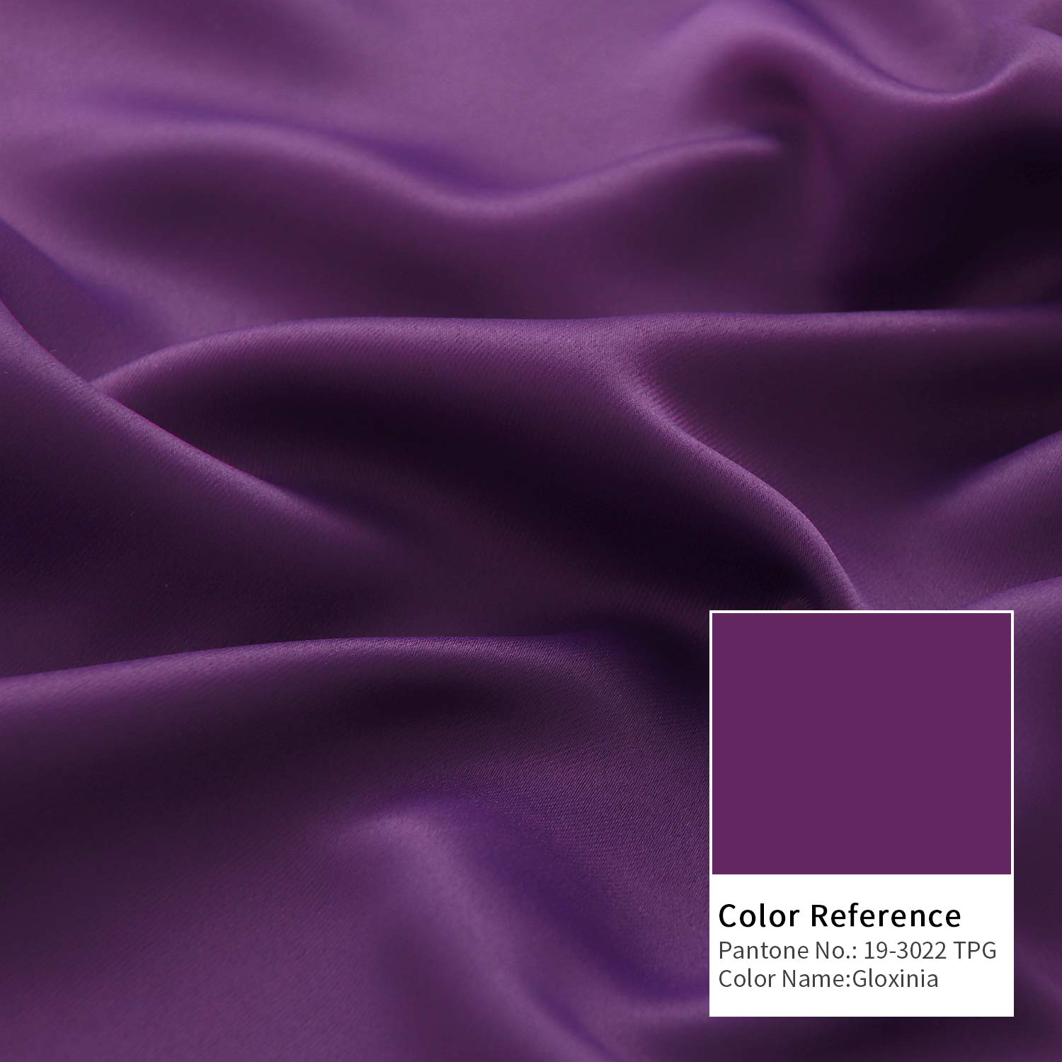 BGment Extra Wide 96 Inch Room Divider Curtain - Blackout & Noise Reducing for Living Room, Bedroom & Patio Sliding Doors | Darkening Privacy Curtain in Purple (1 Panel, 120