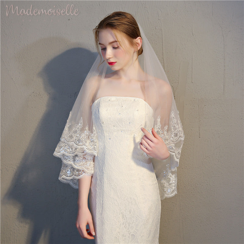 Dessa Veil - Elegant and Lightweight Bridal Veil for Weddings | Perfect for Brides, Prom, and Formal Events