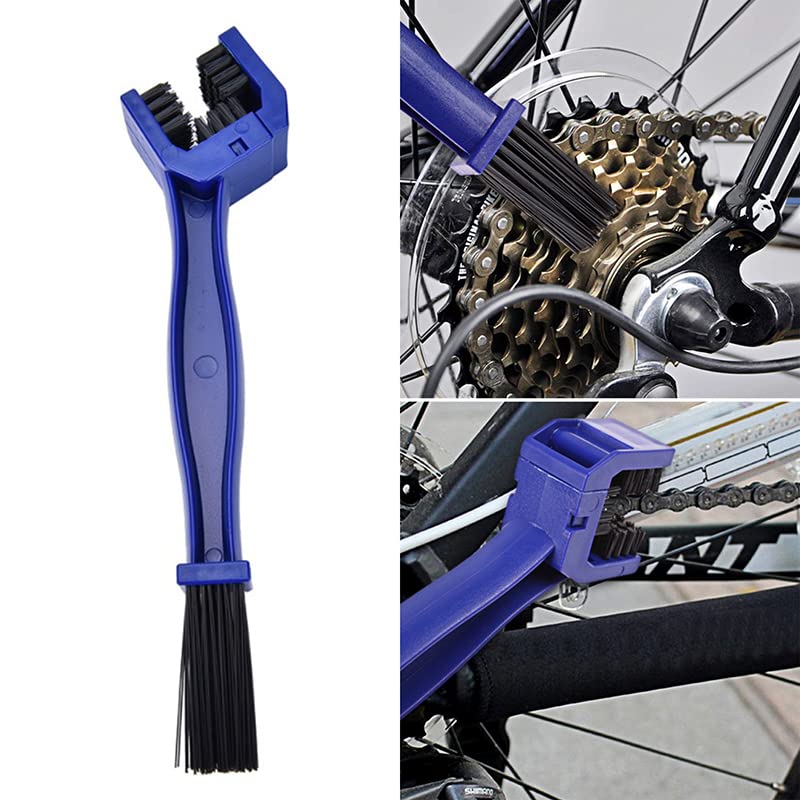 Bicycle Chain Cleaner Tool - Plastic Bike Chain Brush for Cycling Gear & Brake Dirt Removal | Perfect for Mountain Bikes, Road Bikes & DIY Maintenance