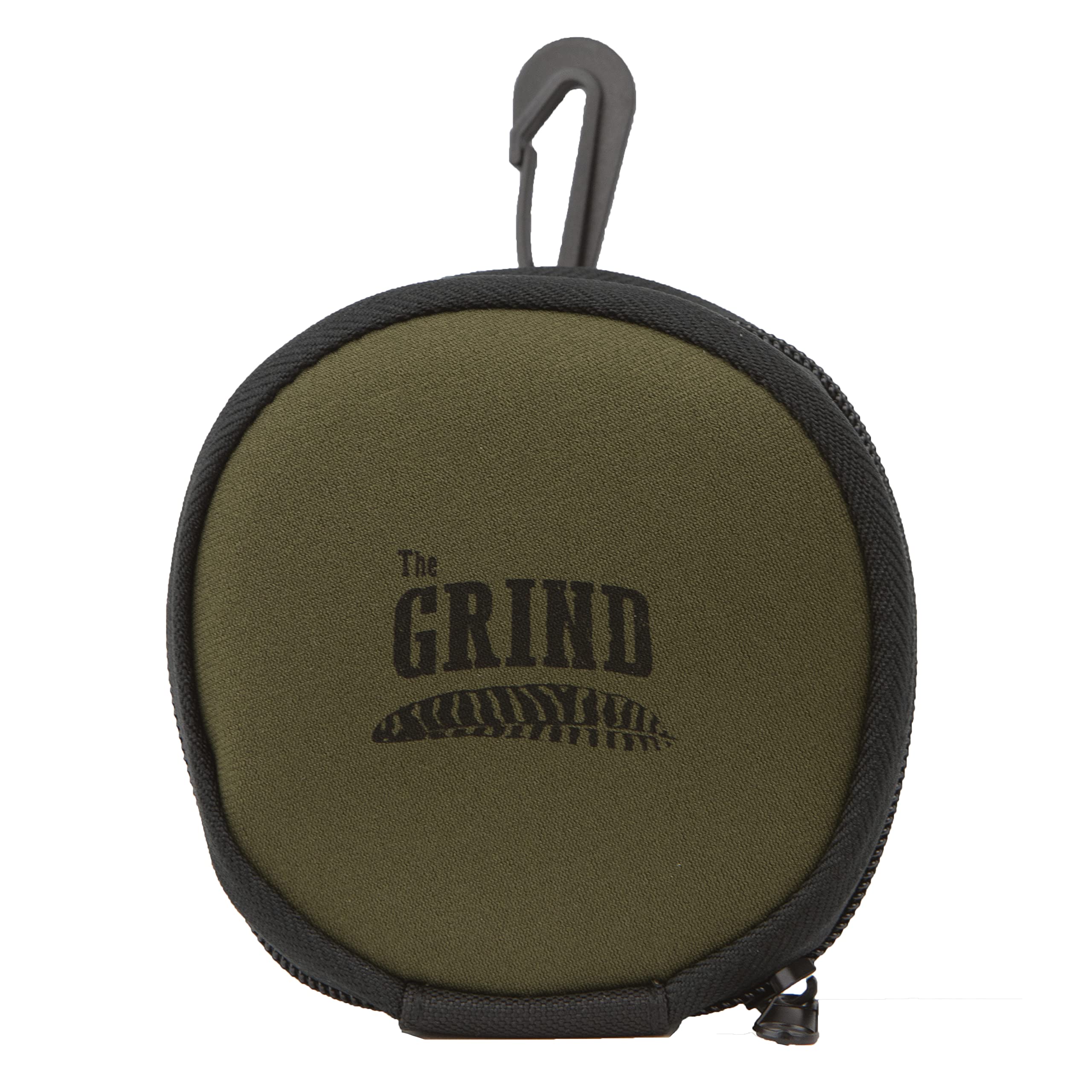 Premium Turkey Box Call Holder - THE GRIND Deluxe Pot Call Concealer for Hunting Accessories | Multiple Style Options (Olive Drab) | Ideal for Field Hunting & Turkey Calling Setup