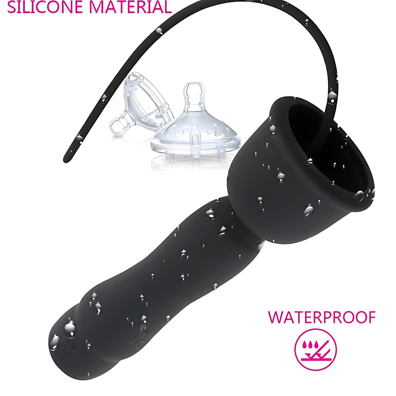 Lodnexem 1-Pack Silicone Urethral Dilator Set - Penis Plug, Silicone Urethral Sound for Men - Relaxing Silicone Rod Toy, Anal Plug, SM Sex Toys, Male Masturbator - Perfect for BDSM Play, Solo Pleasure & Couples Exploration
