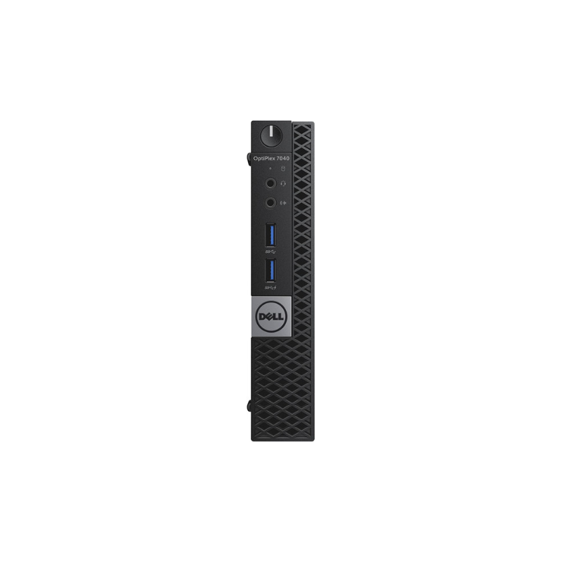 Dell OptiPlex 7040 Micro PC - Intel Core i7-6700T, 256GB SSD, 16GB RAM, Windows 11 Pro | Compact Business Desktop for Office Work, Home Use & Digital Signage