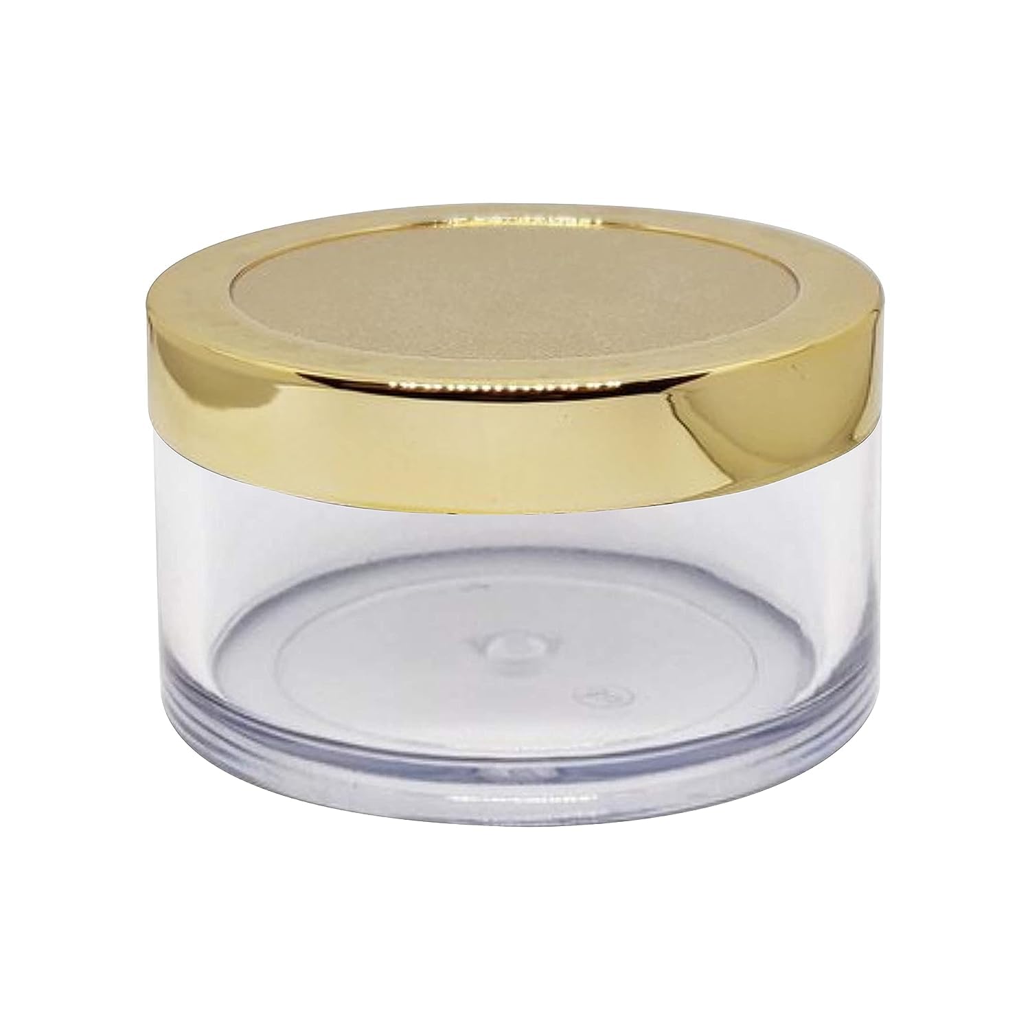 Premium Gold Lid Cosmetic Jars - 15g (8 Pack) for Lip Balm, Cream, Skincare - Ideal for DIY Beauty, Travel & Gift Packaging