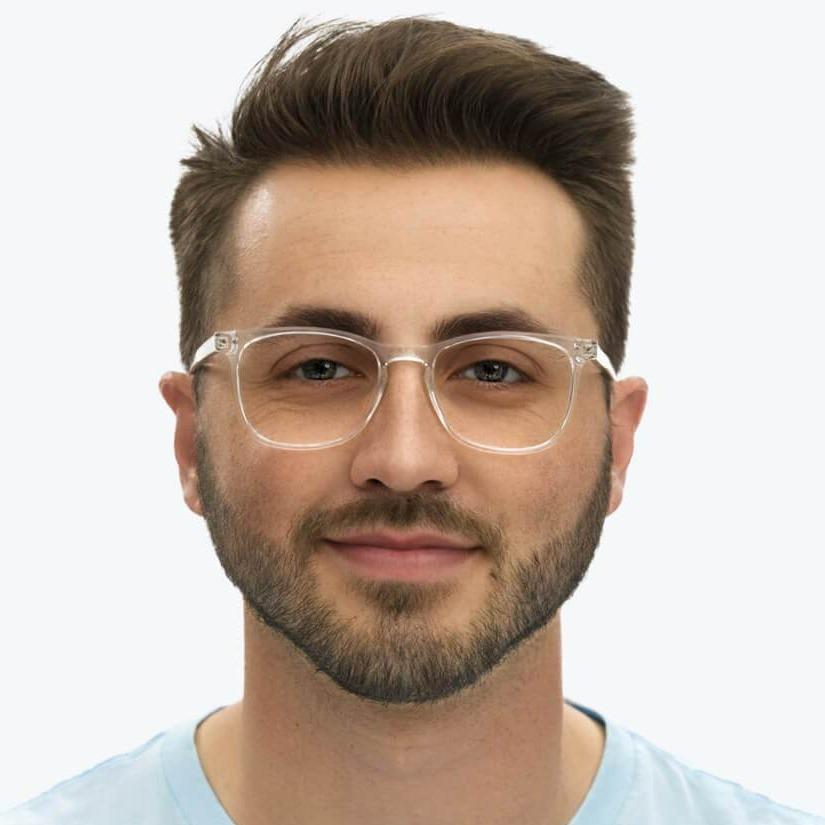 ScreenTime Taylor Blue Light Blocking Computer Glasses - Anti Glare, UV Protection, Prescription Ready - Perfect for Gaming, Office Work & Digital Eye Strain Relief