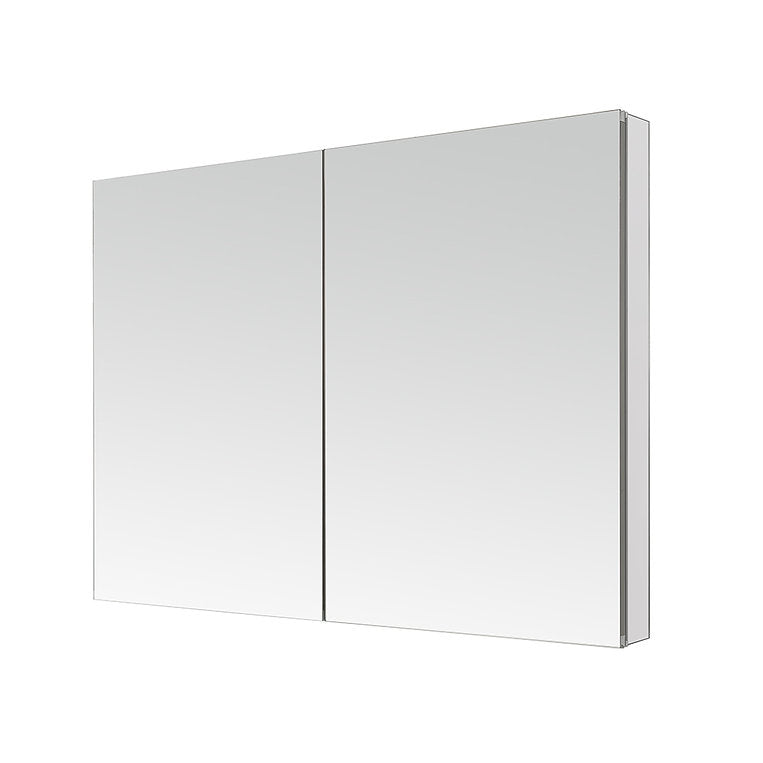 Aquadom Royale 48x36 Inch Wall Mounted Bathroom Medicine Cabinet with Mirror - Perfect for Modern Bathrooms, Bedrooms & Vanities