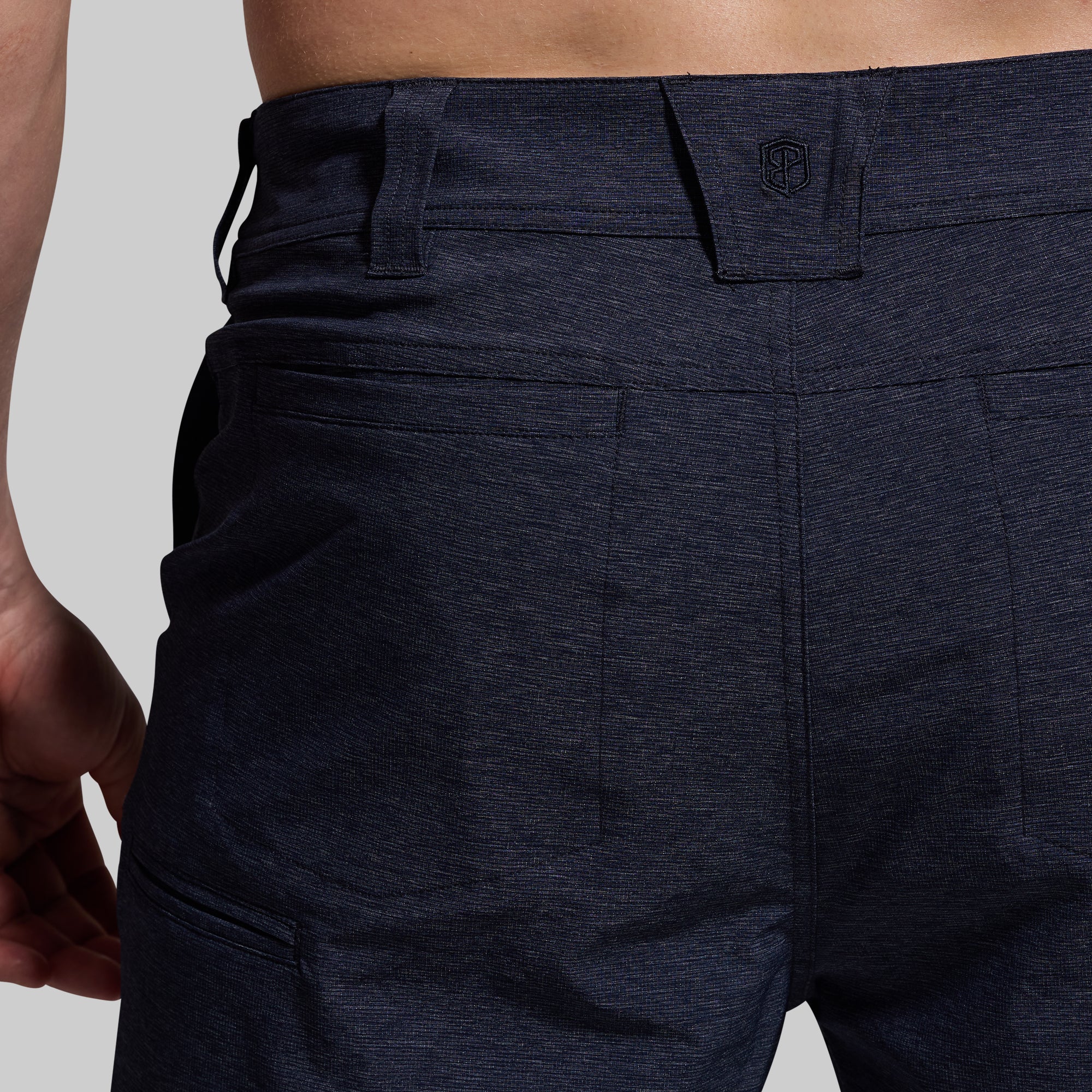 Traverse Short 7 - Navy Blue Men's Casual Shorts for Outdoor Activities, Hiking & Summer Travel