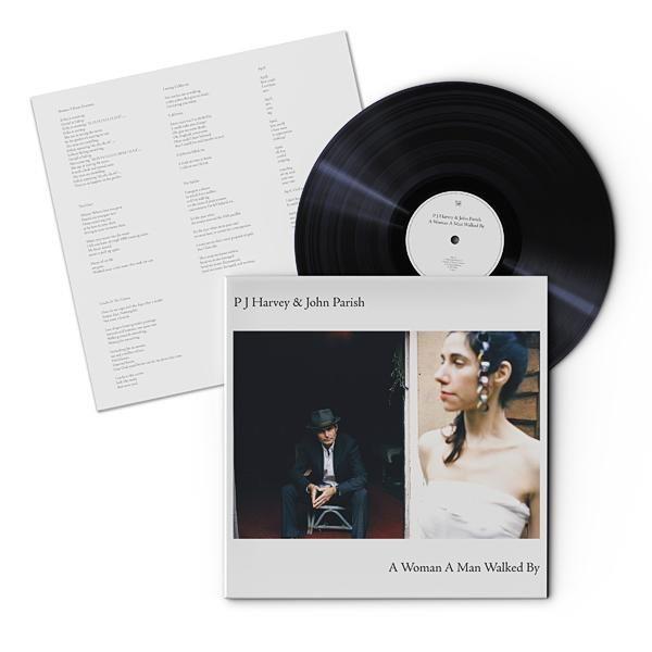 A Woman A Man Walked By Vinyl Record - Limited Edition LP by PJ Harvey & John Parish - Perfect for Music Collectors & Vinyl Enthusiasts - Great for Home Listening, Gifts & Record Collections