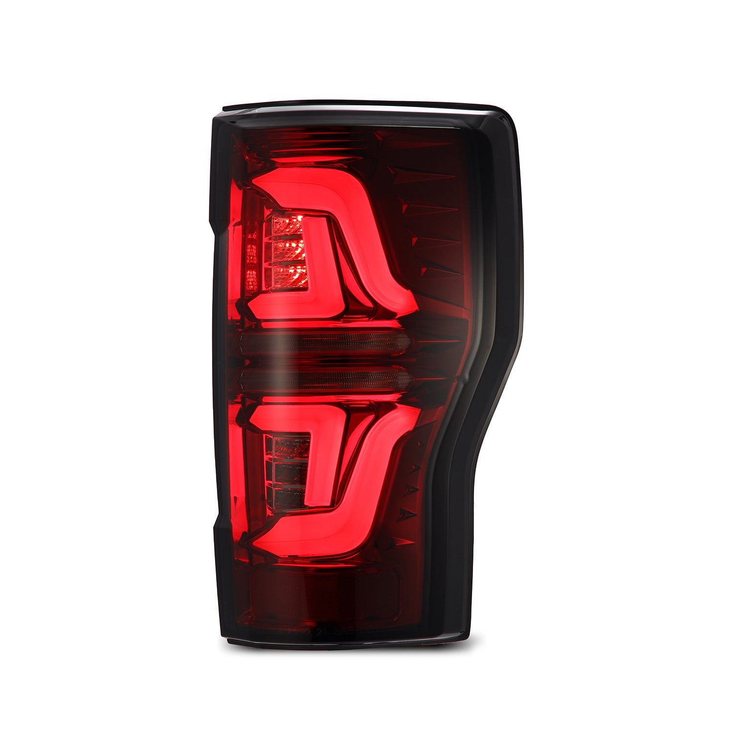 17-19 Ford Super Duty PRO Series LED Tail Lights - Red Smoke Lens - High Performance Brake Lights for Trucks - Off-Road & Towing Upgrade