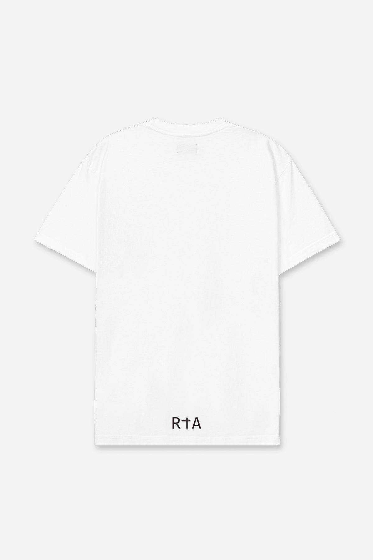 LIAM TEE - White & Black Ribcage Oversized T-Shirt for Men | Trendy Streetwear & Casual Outfit | Perfect for Daily Wear, Gym, and Outings