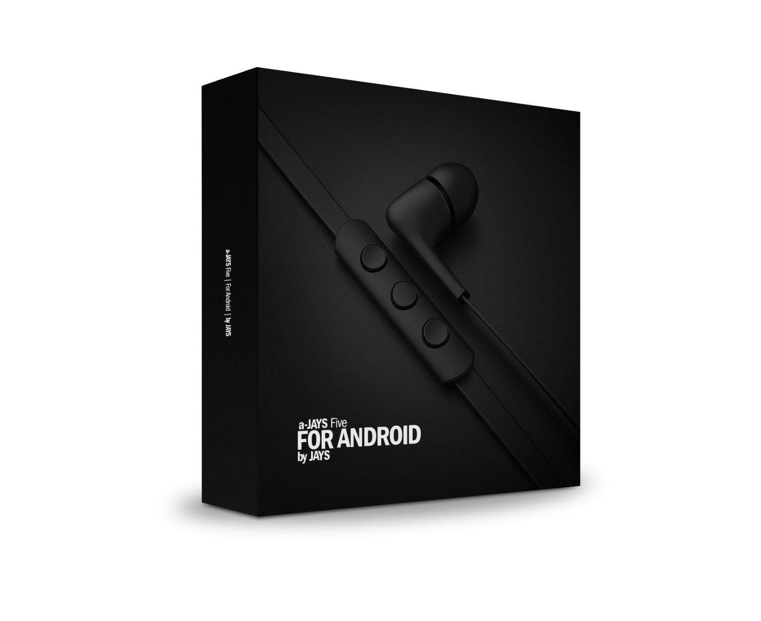 JAYS Five Premium Wired Earphones for Android - High-Quality Sound, Comfortable Fit - Perfect for Music, Gaming & Calls