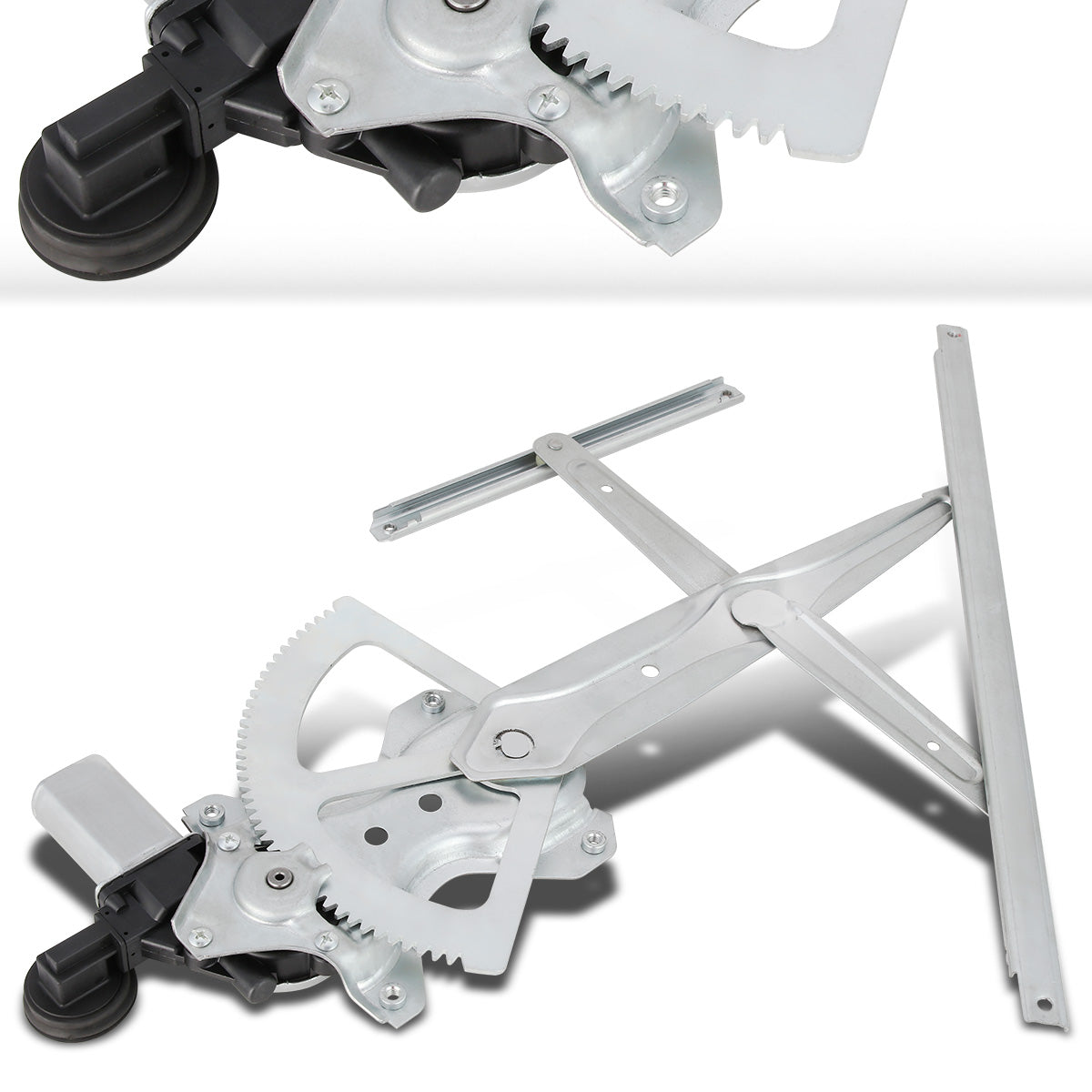 05-18 Toyota Tacoma Crew Cab Power Window Regulator with Motor - Front Left & Rear Left Side Replacement Part | Fix Stuck or Noisy Car Windows for Smooth Operation