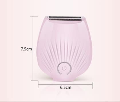 Electric Hair Remover for Women - Painless Epilator for Face, Legs, Armpits, Arms & Bikini Line - Wet & Dry Cordless USB Rechargeable Epilation Device (Blue) - Perfect for Travel, Gym & Home Hair Removal