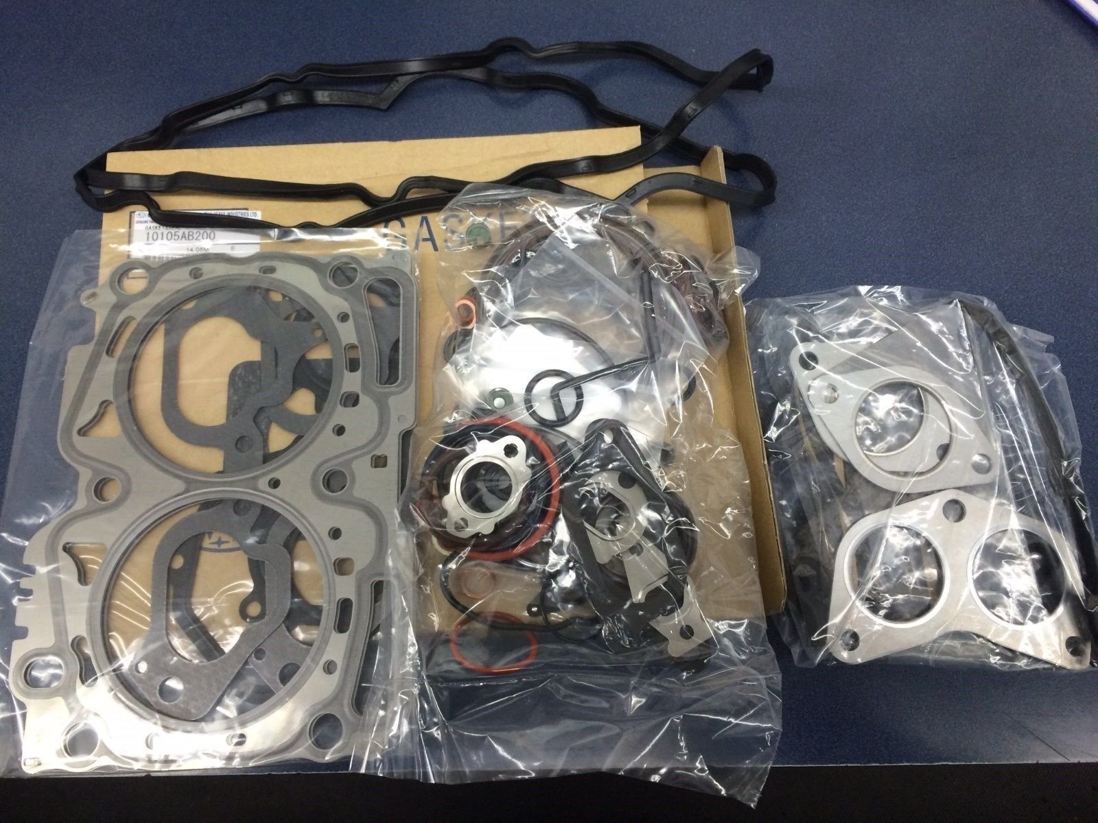 Genuine Subaru OEM Engine Gasket Kit for 2008-2018 Subaru STI Impreza WRX EJ257 - Part Numbers 10105AB200, 10105AB2009X, 10105AC180 - Perfect for Engine Rebuilds & Performance Upgrades