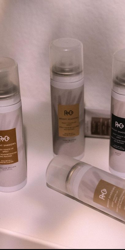 Dark Blonde Root Touch Up Spray by Bright Shadows - Quick & Easy Hair Color for Gray Coverage & Root Concealer - Perfect for Home Use, Travel & Salon Styling