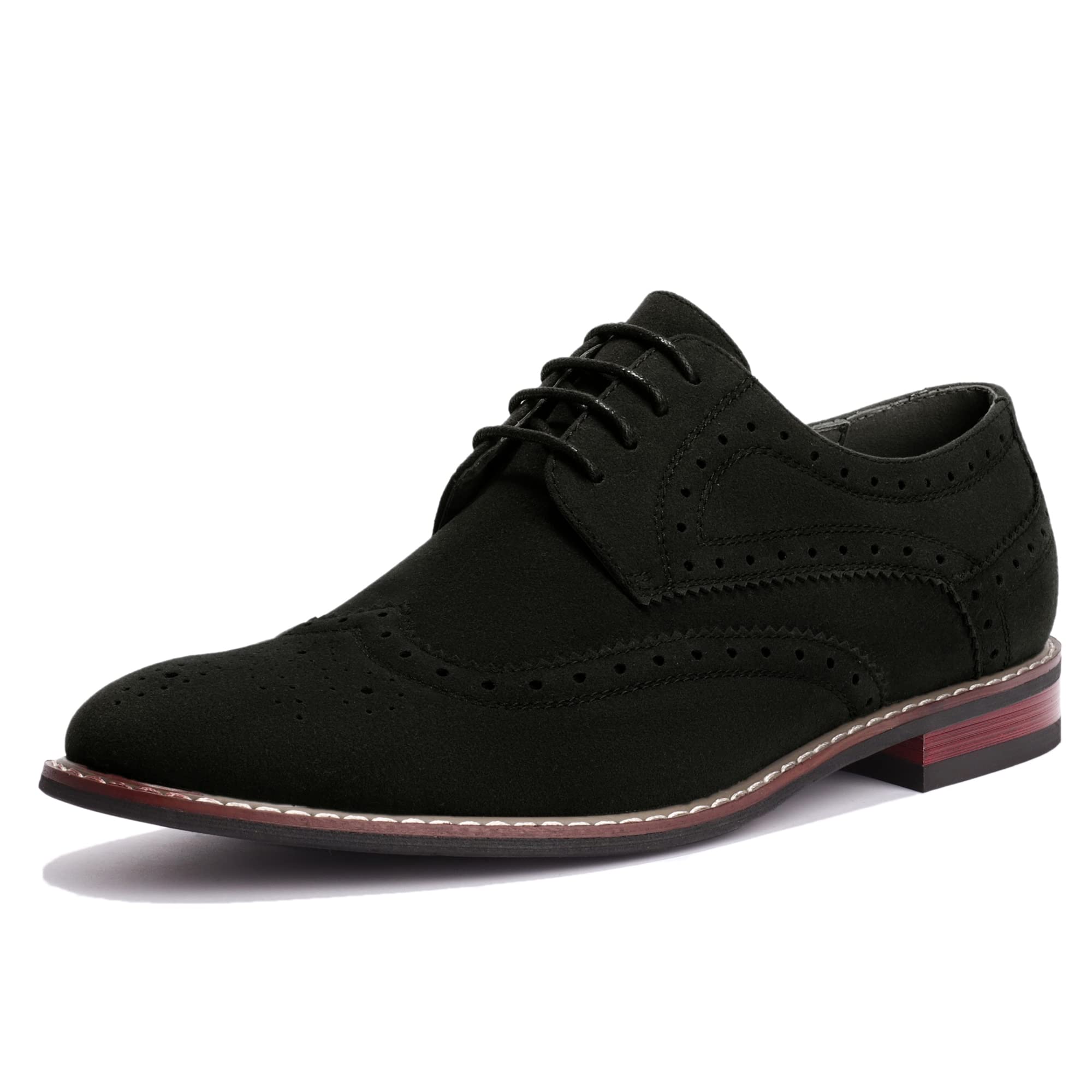 Premium Mofri Men's Dress Shoes | Formal Wingtip Oxford Business Shoes for Office, Wedding & Special Occasions