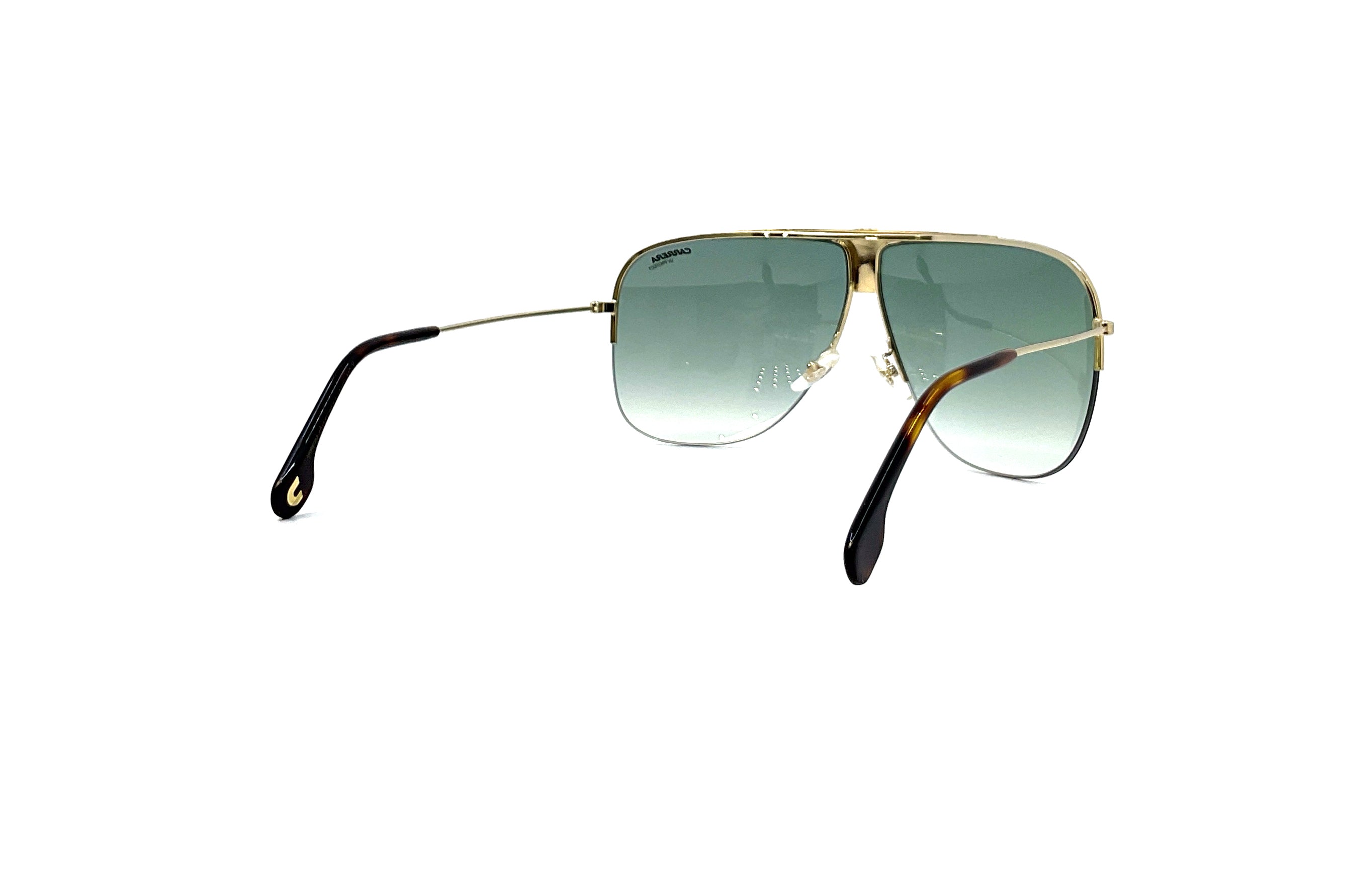Carrera 1013/S Gold Sunglasses for Men & Women - Polarized UV Protection - Fashionable Aviator Style for Driving, Travel & Outdoor Activities