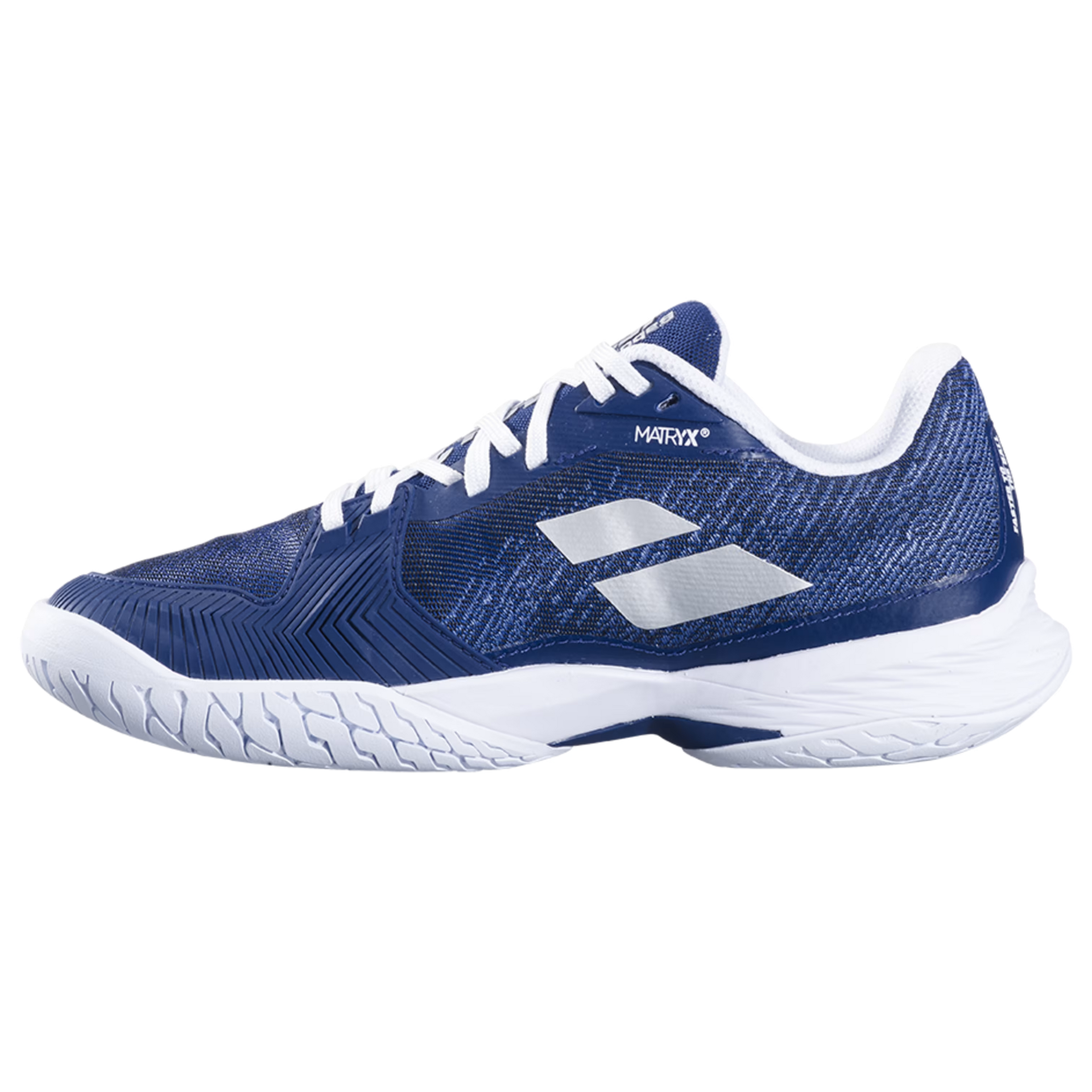 Babolat Jet Mach 3 Women's Tennis Shoes - All Court Performance, Dark Blue - Perfect for Competitive Matches & Casual Play