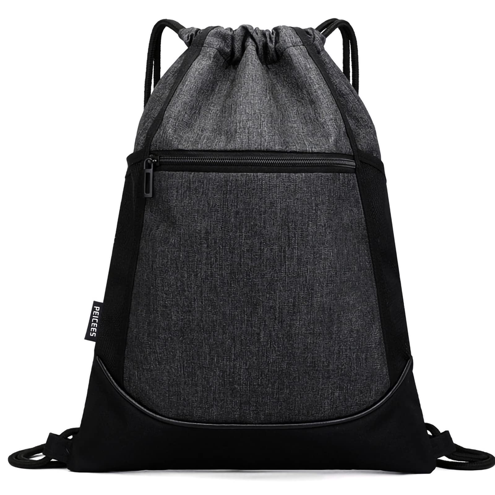 Lightweight Drawstring Backpack - Waterproof Sports Gym Bag for Men & Women - Perfect for Running, Travel, Workout & School Activities