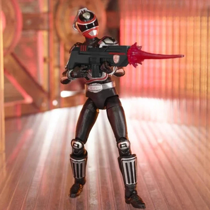 Power Rangers S.P.D. Lightning Collection A Squad Red Ranger Action Figure - Collectible Toy for Kids & Adults - Perfect for Display, Play & Cosplay
