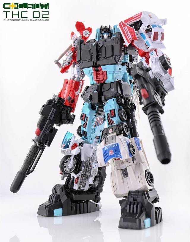 Custom C+ United Warrior Add-On Defensor - Action Figure Toy for Collectors & Kids | Perfect for Display, Play & Gifts
